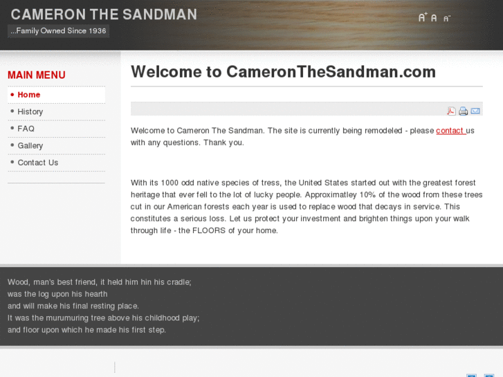 www.cameronthesandman.com