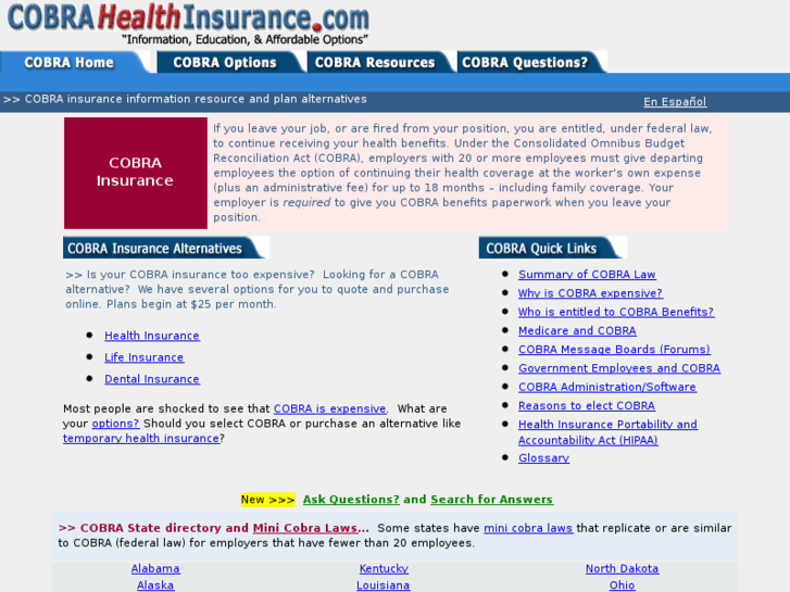 www.cobrahealthinsurance.com