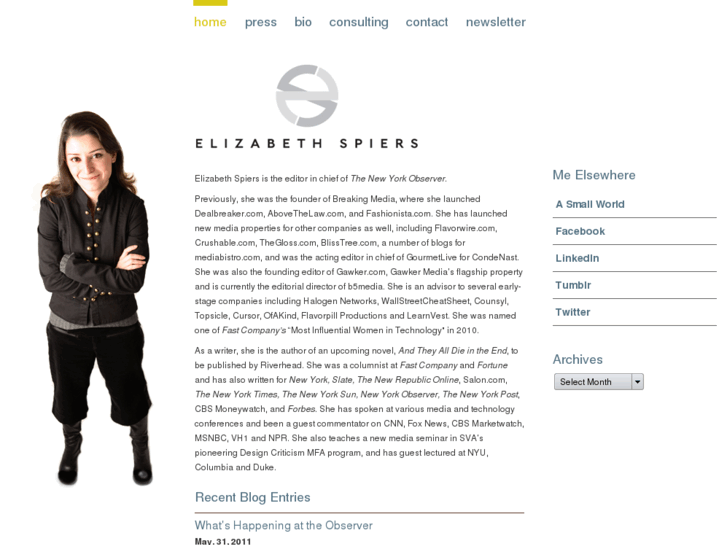 www.elizabethspiers.com