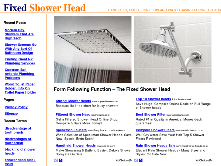www.fixedshowerhead.com