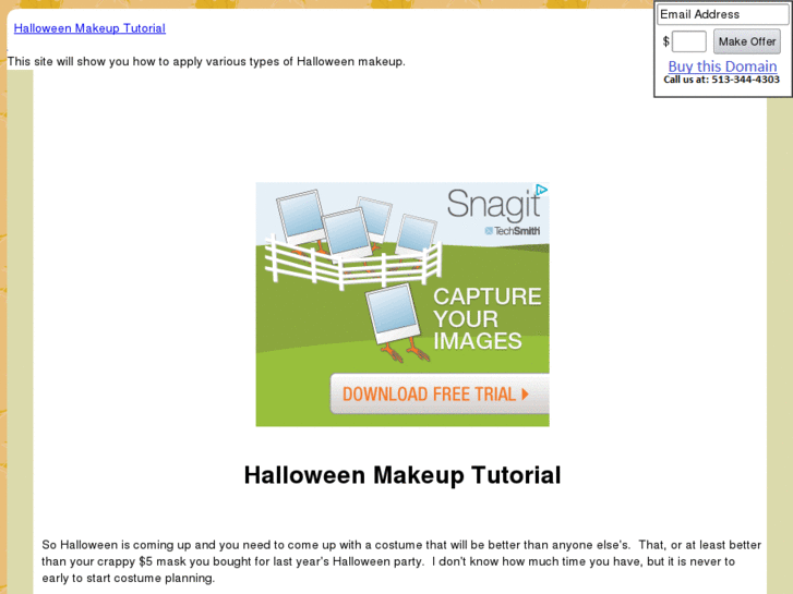 www.halloweenmakeuptutorial.com