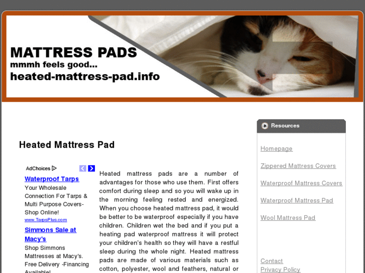 www.heated-mattress-pad.info