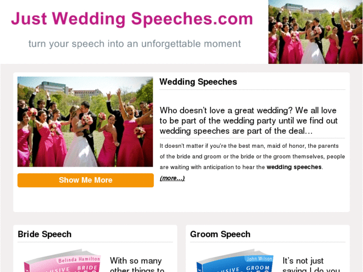 www.justweddingspeeches.com