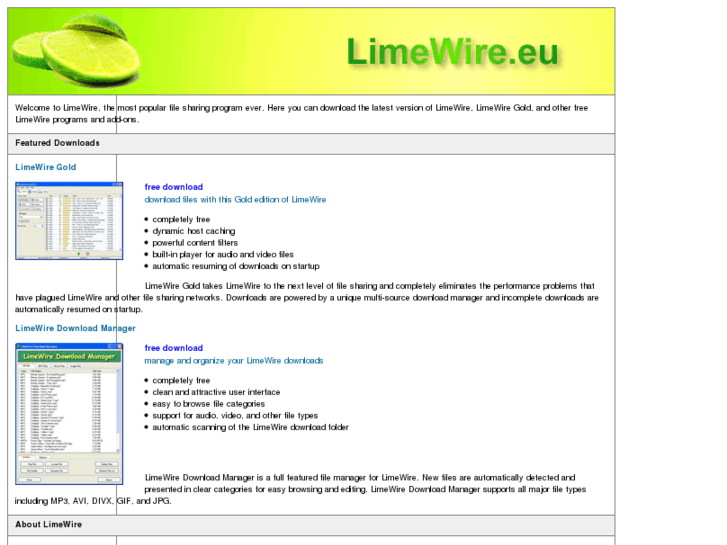 www.limewire.eu