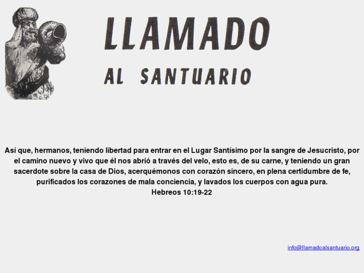 www.llamadoalsantuario.org