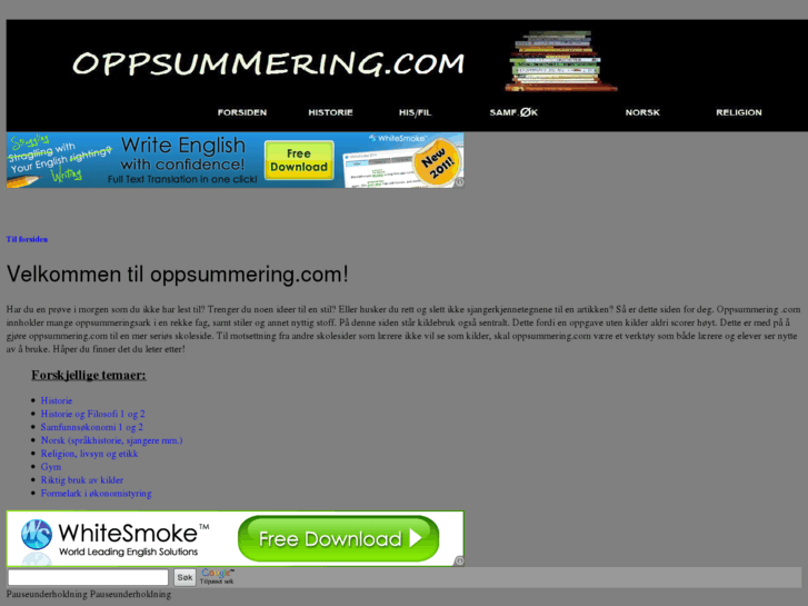 www.oppsummering.com