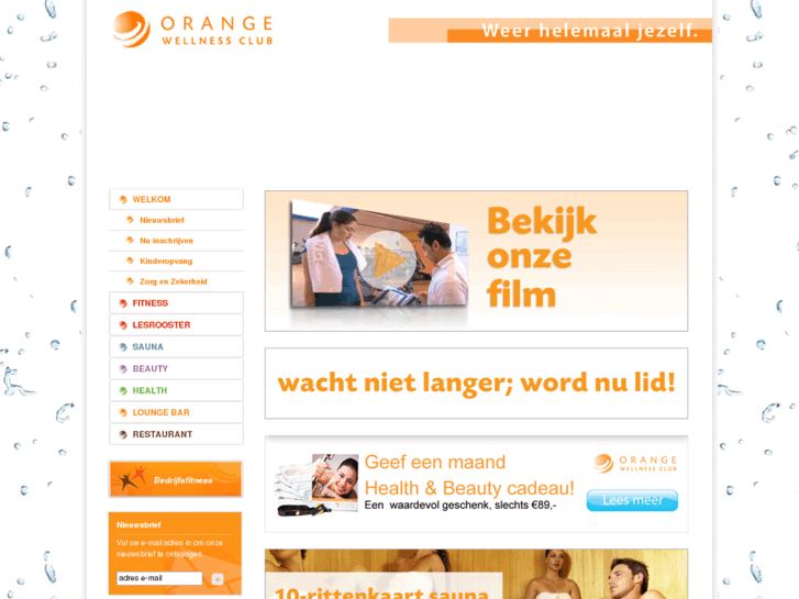 www.orangewellnessclub.nl