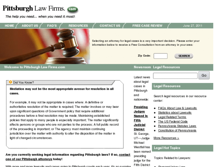 www.pittsburghlawfirms.com