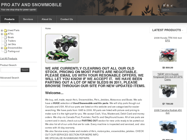 www.proatvandsnowmobile.com