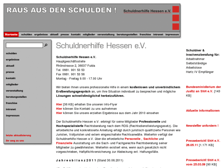 www.rausausdenschulden.org