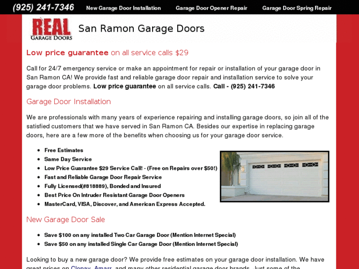 www.sanramongaragedoors.com