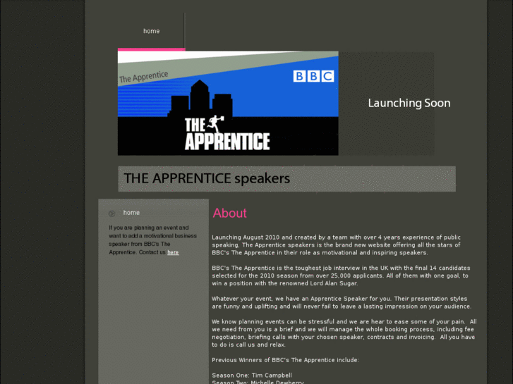 www.theapprenticespeakers.com