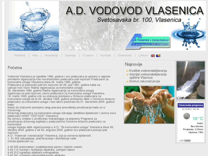 www.vodovod-vlasenica.com