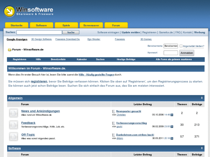 www.winsoftware-forum.de