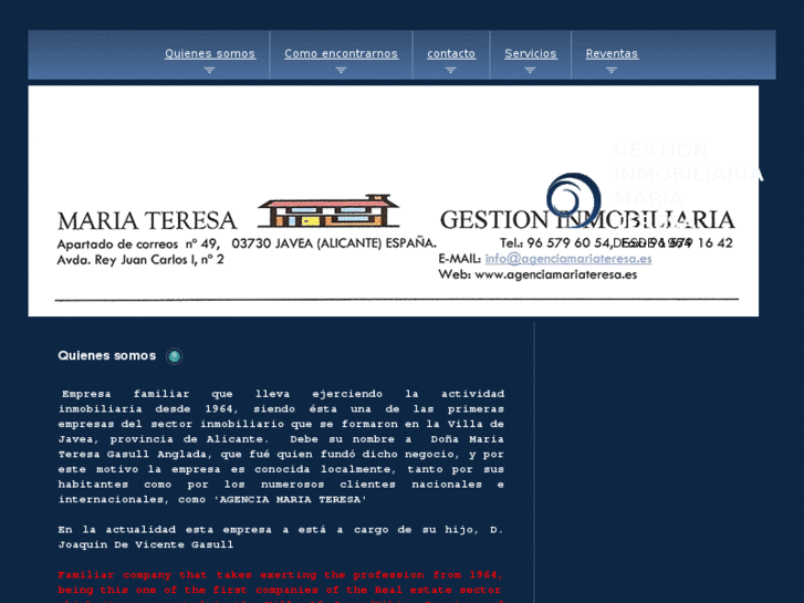 www.agenciamariateresa.es