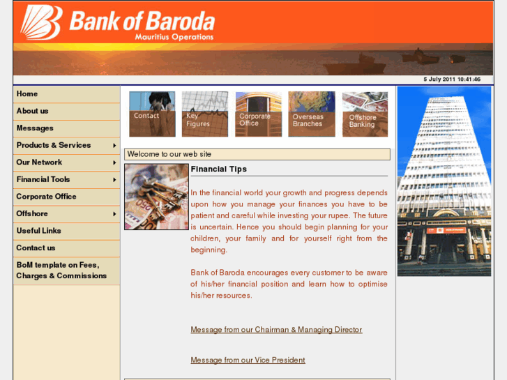 www.bankofbaroda-mu.com