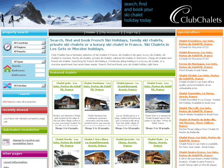 www.clubchalets.co.uk