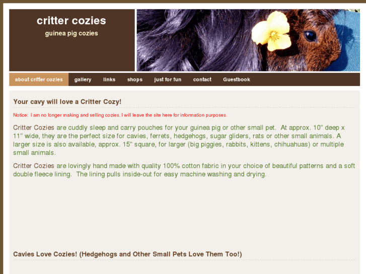 www.critter-cozies.com