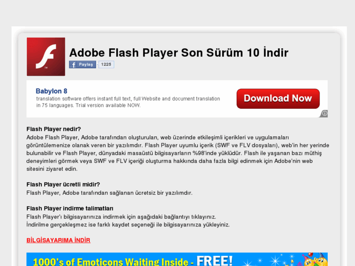 www.flashplayerindir.com