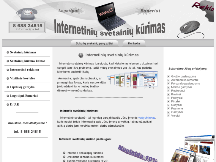 www.infosvetaines.lt