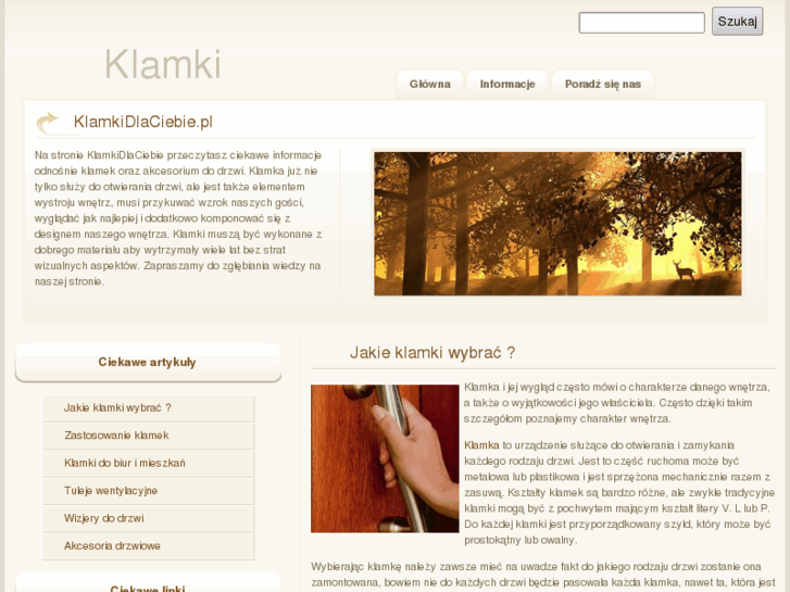 www.klamkidlaciebie.pl