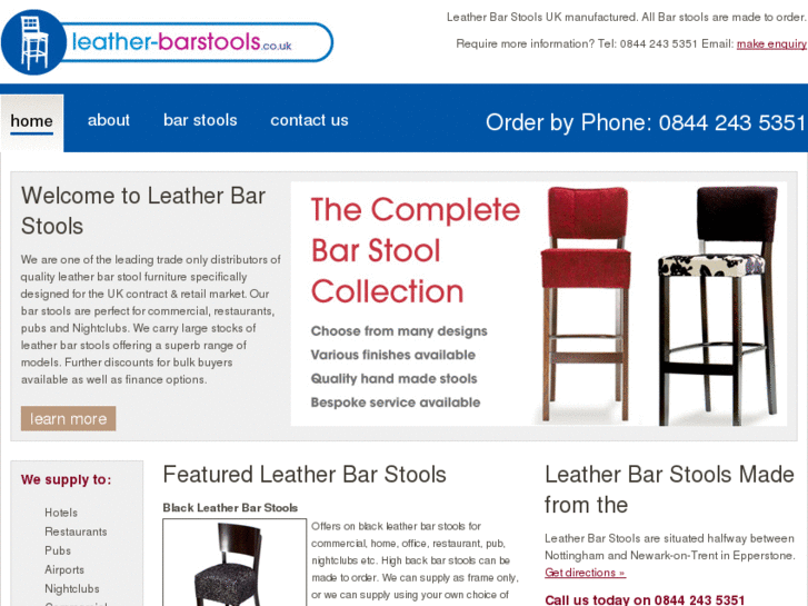 www.leather-barstools.co.uk