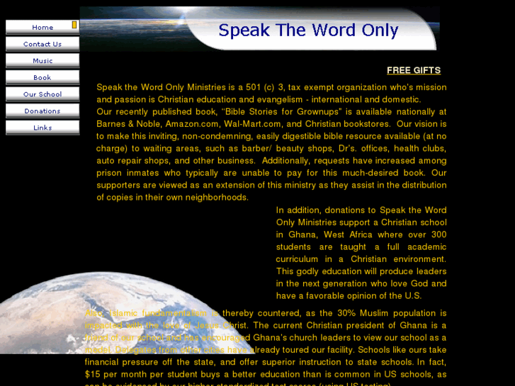 www.speakthewordonly.org