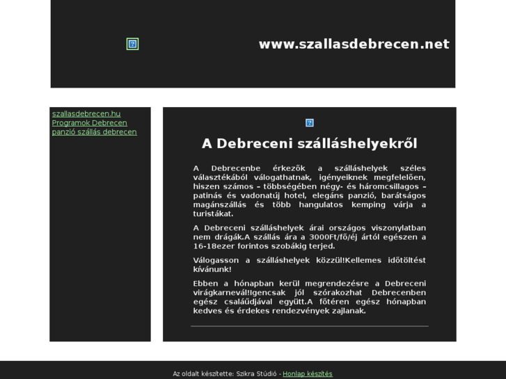 www.szallasdebrecen.net