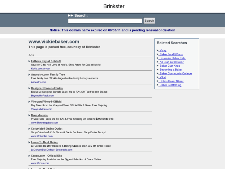 www.vickiebaker.com