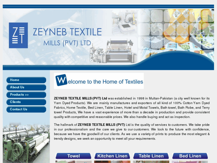 www.zeynebtextile.com