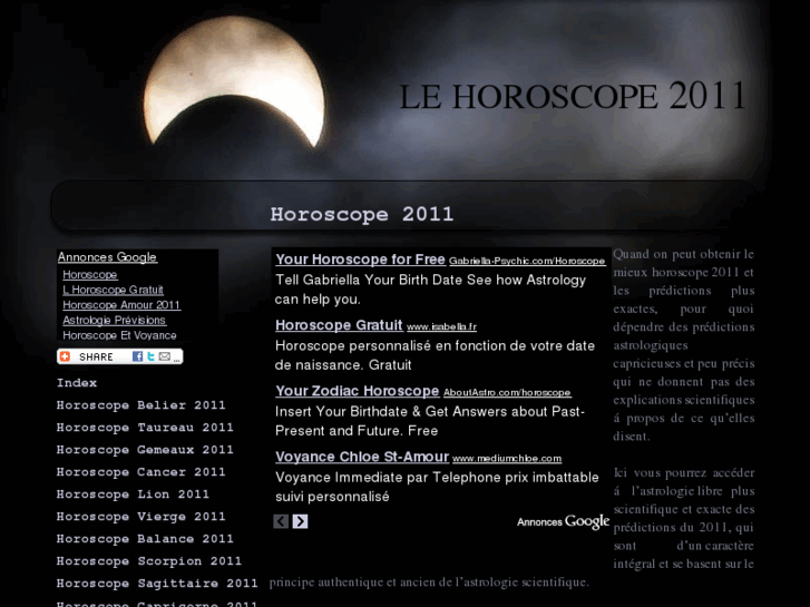 www.2011lehoroscope.com