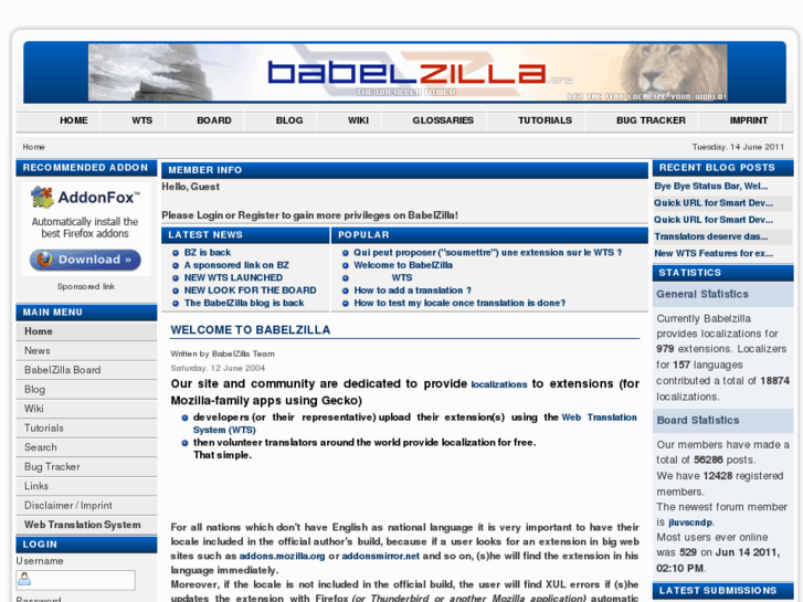 www.babelzilla.de