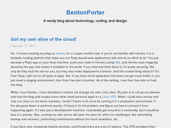 www.bentonporter.com