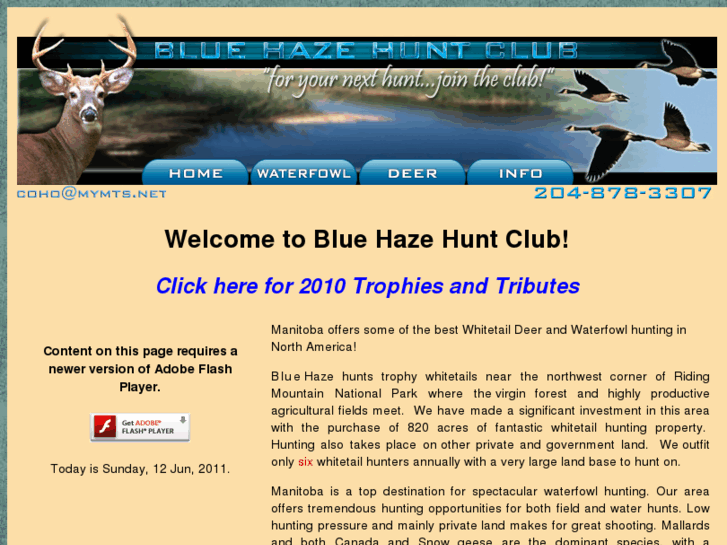 www.bluehazehuntclub.com