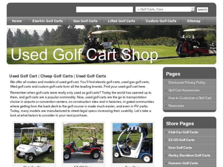 www.buyusedgolfcart.com