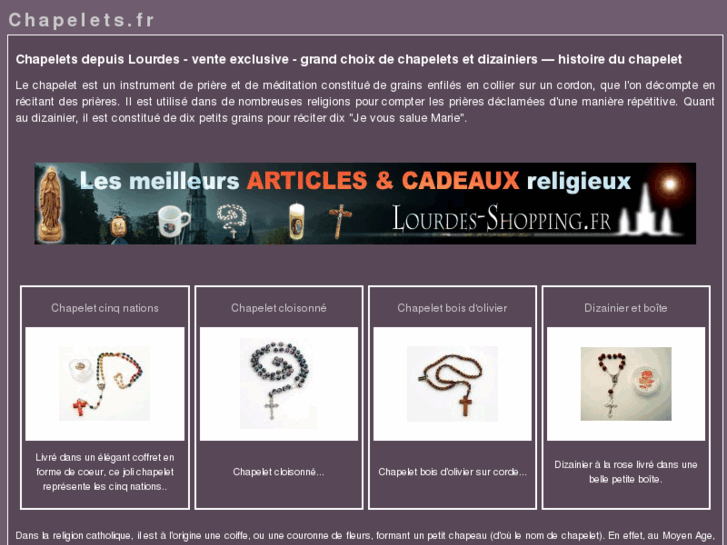 www.chapelets.fr