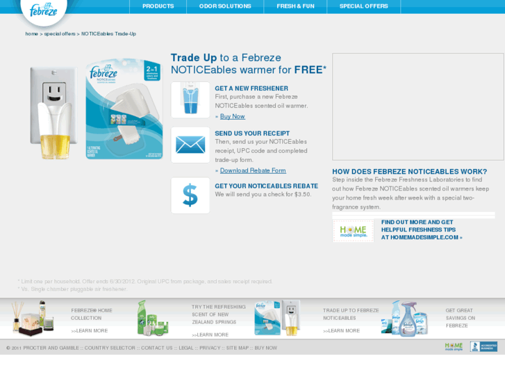 www.febrezetradeup.com
