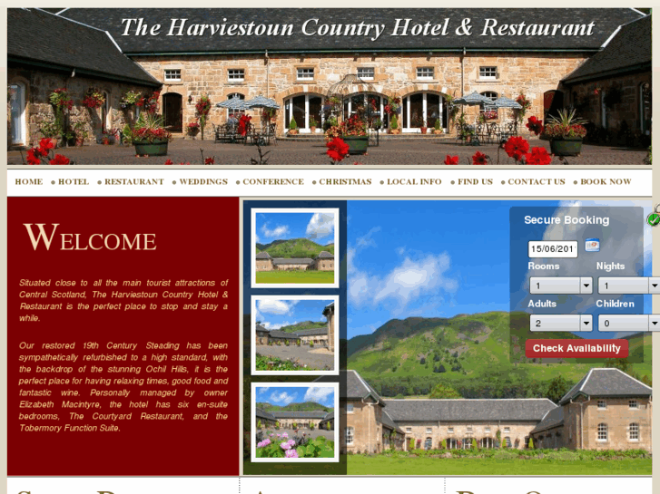 www.harviestouncountryhotel.com