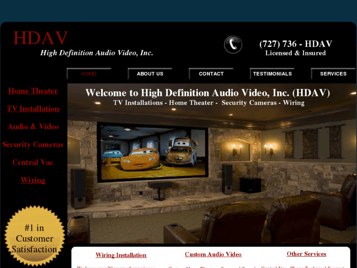 www.highdefinitionaudiovideoinc.com