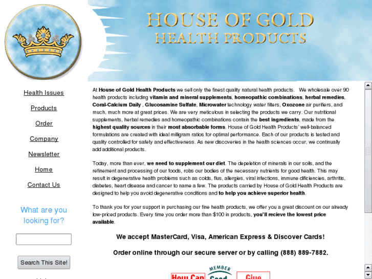 www.houseofgoldhealthproducts.com