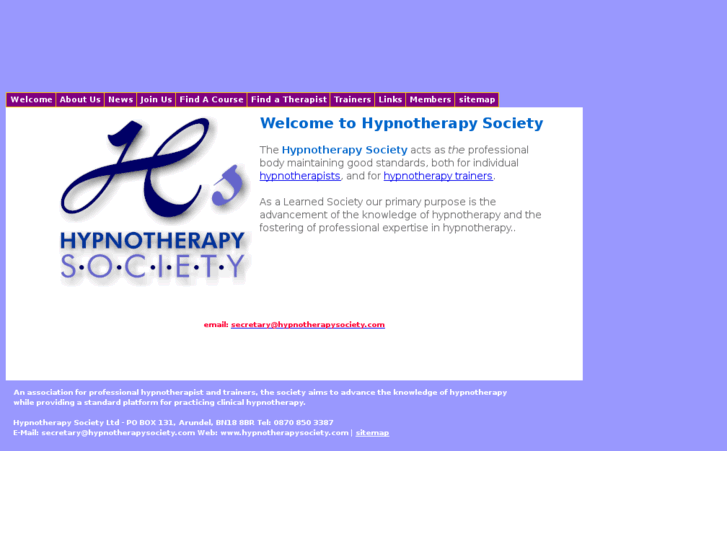 www.hypnotherapysociety.com