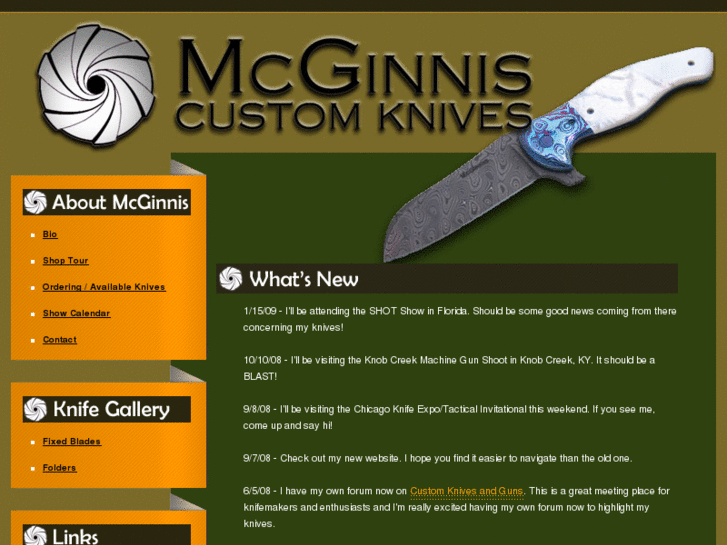 www.mcginniscustomknives.com