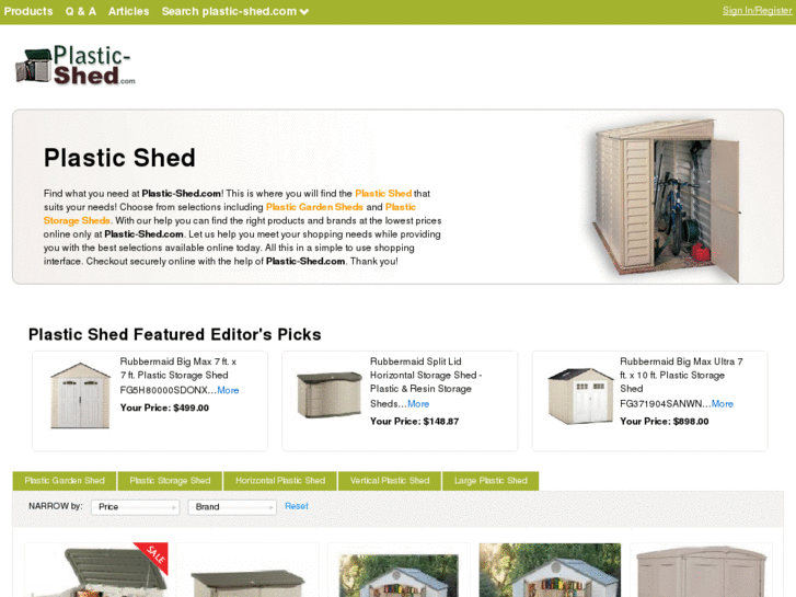 www.plastic-shed.com