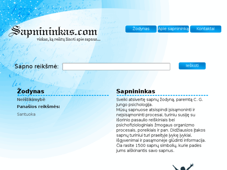 www.sapnininkas.com