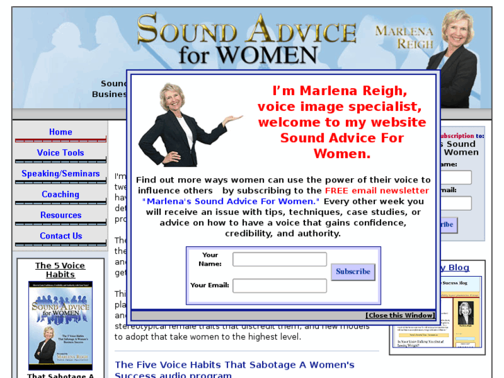 www.soundadviceforwomen.com