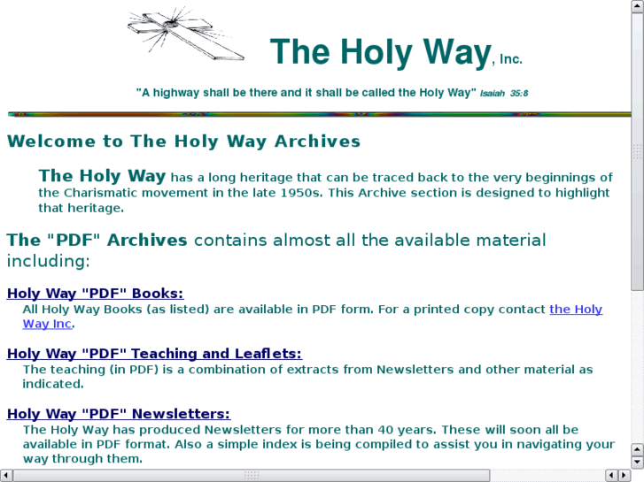 www.theholyway.info