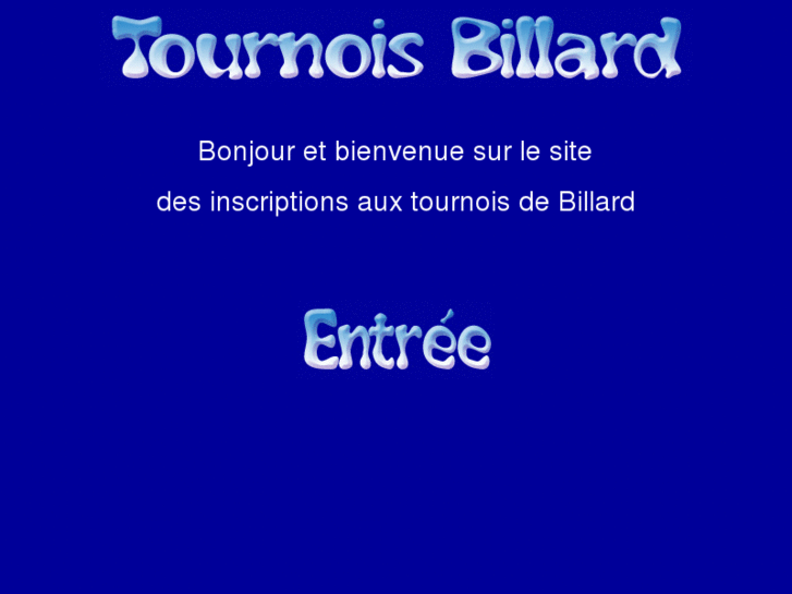 www.tournoisbillard.com