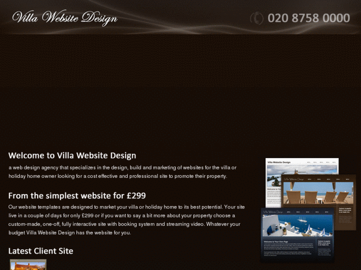 www.villa-website-design.com