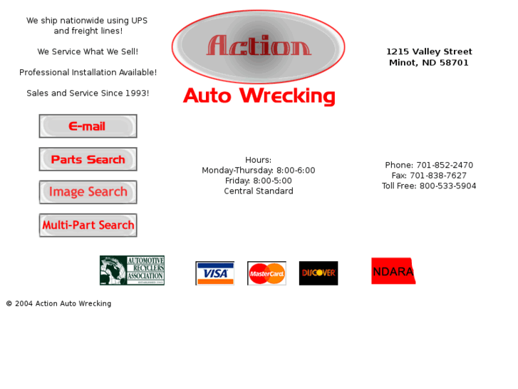 www.actionautowrecking.com