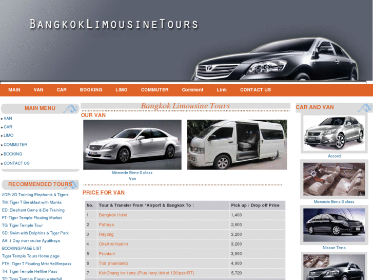 www.bangkoklimousinetours.com